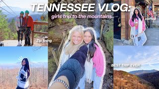 TENNESSEE GIRLS TRIP VLOG: Ice skating, mountain coaster, ski lifts, shopping + more