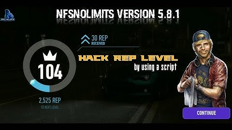NFS NO LIMITS VERSION 5.8.1 | HOW TO HACK REP LEVEL | WITH SCRIPT | ROOT VERSION | SUPPORT VMOS PRO