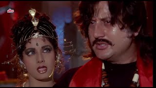 Main Teri Dusman, Dusman Tu Mera 4K Video Song \/ Sridevi \/ Nagina