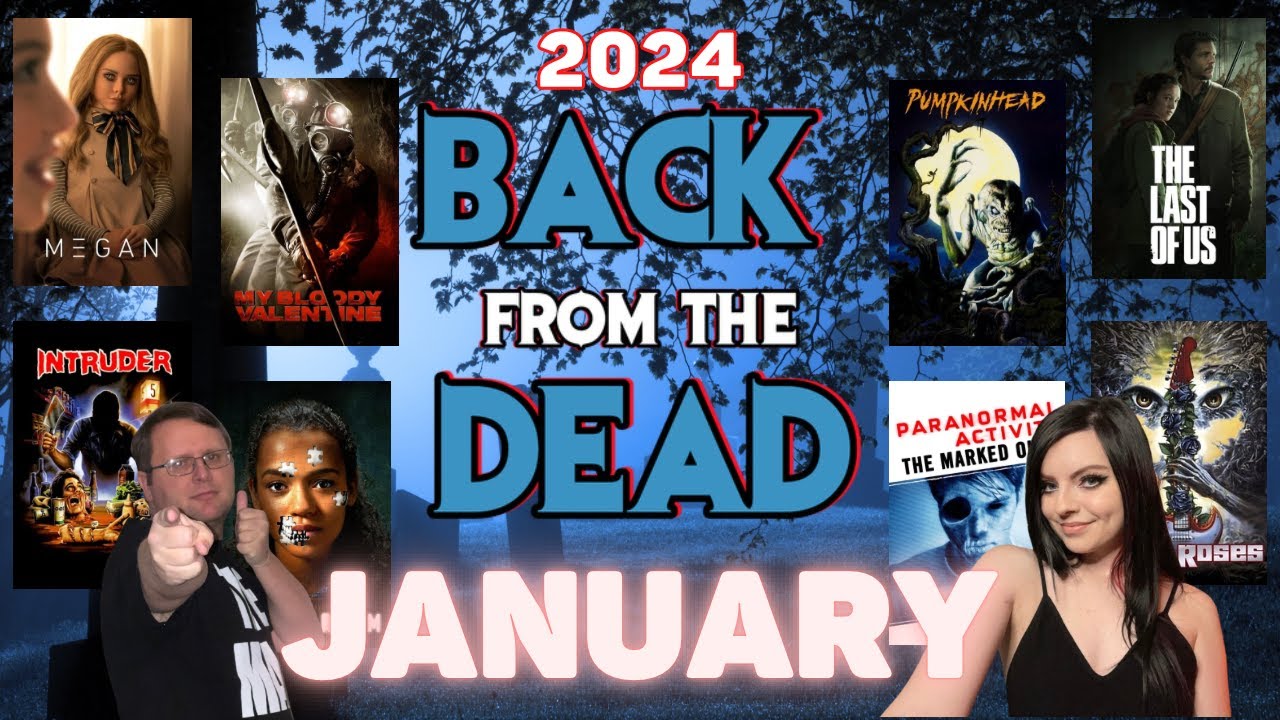 Back from the Dead LIVE January 2024 Discussing Horror Movie
