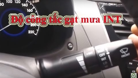 Ưu điểm của công tắc gạt mưa intermittent cho xe Hyundai Grand i10,  i20,  Accent, Getz