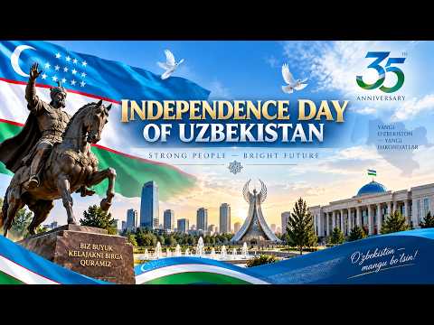Independence Day of Uzbekistan | English club (31.08.2026)