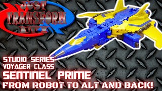 JUST TRANSFORM IT!: Studio Series Voyager Sentinel Prime (TF One)