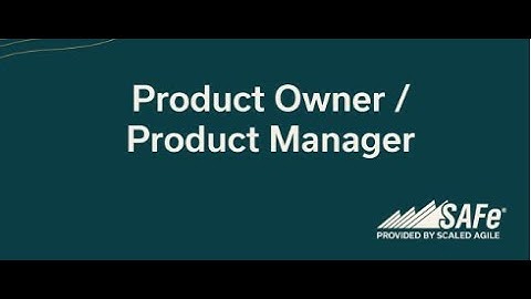 SAFe® Product Owner/ Product Manager Certification Course