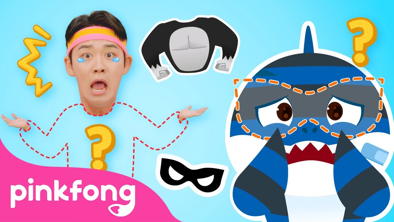 Did You Ever See My Body Parts? | Hoi's Playground x Thief Shark | Pinkfong Official