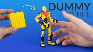 Making the DUMMY-Skin out of Clay (Fortnite Battle Royale)