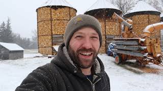 First Snowfall on the Farm &amp; Holiday Wishes