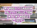 2021 Eyeshadow Palette Collection in a Tiny House!