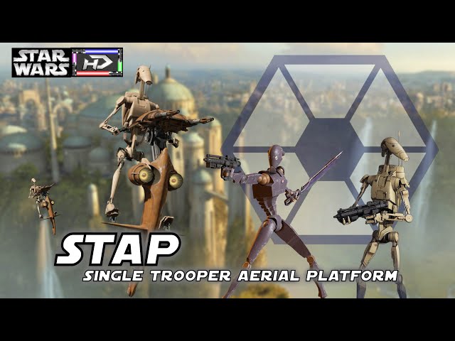 Single Trooper Aerial Platform (STAP) breakdown