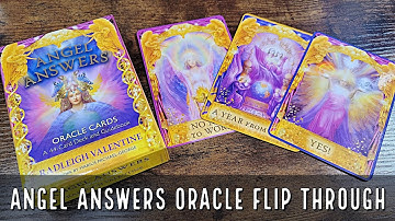 Angel Answers Oracle | Flip Through and Review