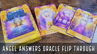 Angel Answers Oracle | Flip Through and Review
