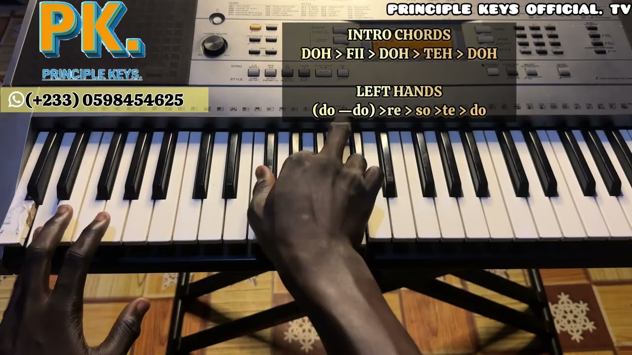 HOW TO PLAY SIMPLE INTRO TO START ALL WORSHIP SONGS