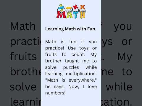 Learning Math with