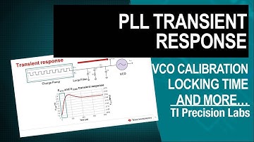 Phase lock loop (PLL) transient response