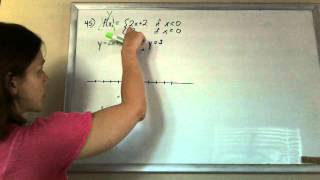 Piecewise Functions Example 1