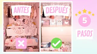 5 TIPS para ordenar la ROPA y el ARMARIO de tu BEBÉ REBORN Marie Kondo