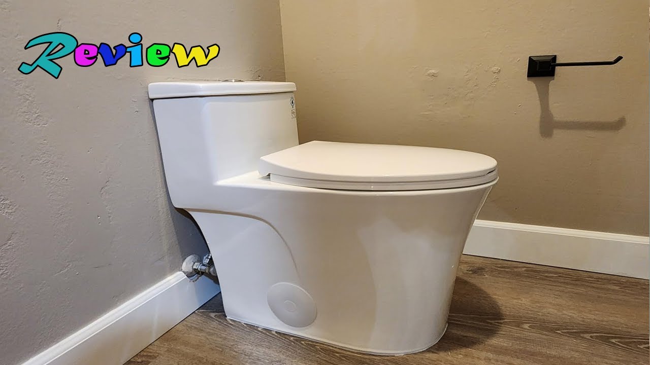 HOROW T0338W One Piece Toilet Review | So many functions and luxuries. Love this bidet toilet in!