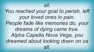 Alchemist - Alpha Cappella Nova Vega Lyrics