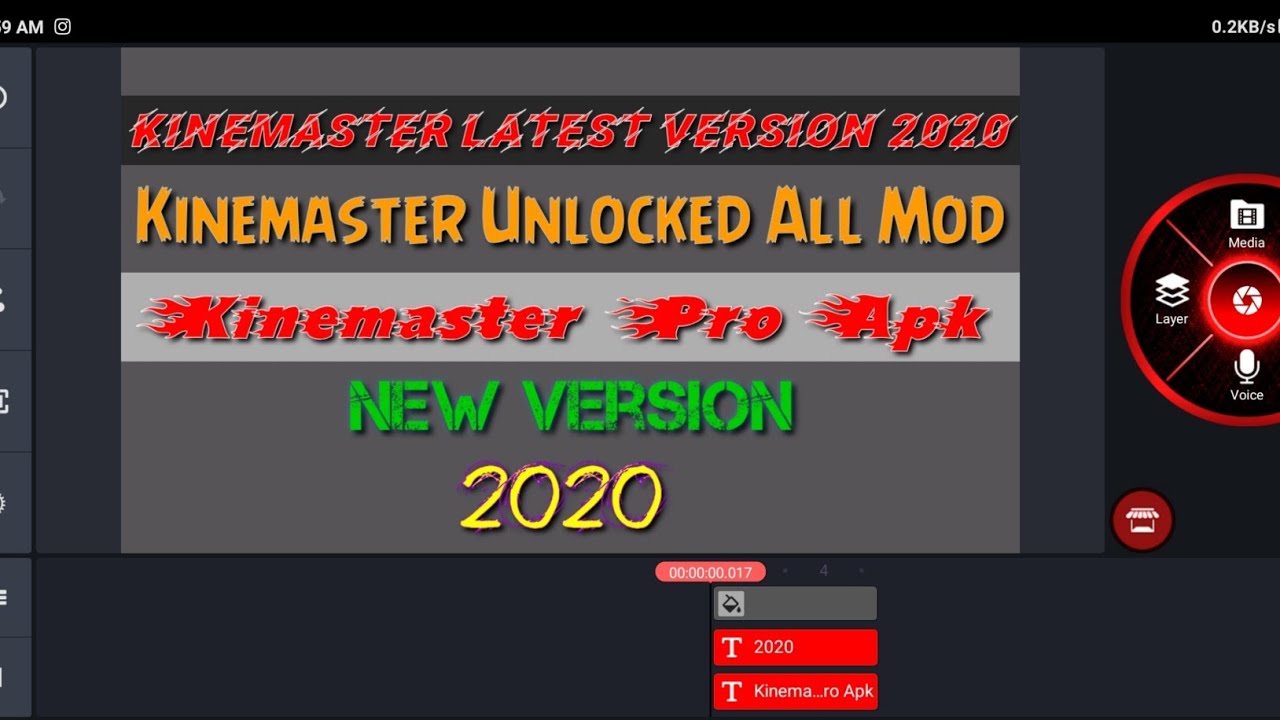 Kinemaster Mod Apk 2020 Kinemaster Latest Mod APK 2020 Kinemaster
