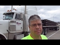 #51 Loading Big Steel Beams The Life of an Owner Operator Flatbed Truck Driver Vlog