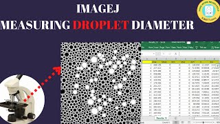 MEASURE DROPLET DIAMETER USING IMAGEJ SOFTWARE| SEE HOW WAND TOOL DID WONDER😮😮😮 | IMAGEJ