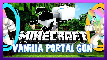 Minecraft :: Vanilla Portal Gun :: Only One Command