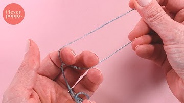 How to separate embroidery floss | Beginner Embroidery Techniques