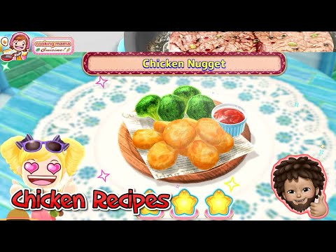 Cooking Mama: Cuisine! - Chicken Recipes | chicken nugget