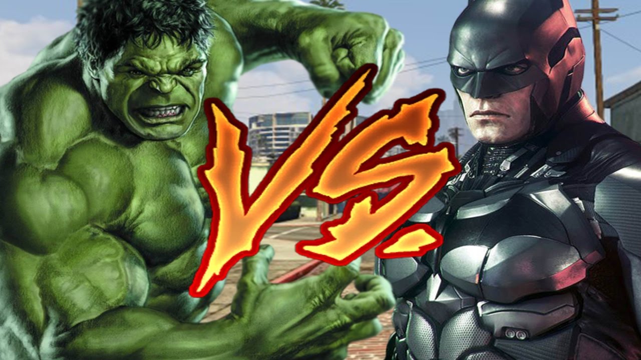 batman vs hulk youtube