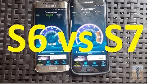 S7 Edge vs S6 Edge speed test