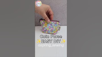 [DIY] Cute Coin Purse 👛🐱🍌