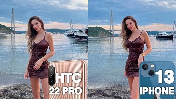 HTC Desire 22 Pro VS iPhone 13 Camera Test Comparison