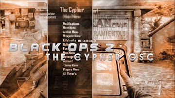 [PS3] The Cypher Black Ops 2 GSC Mod Menu [1.19]