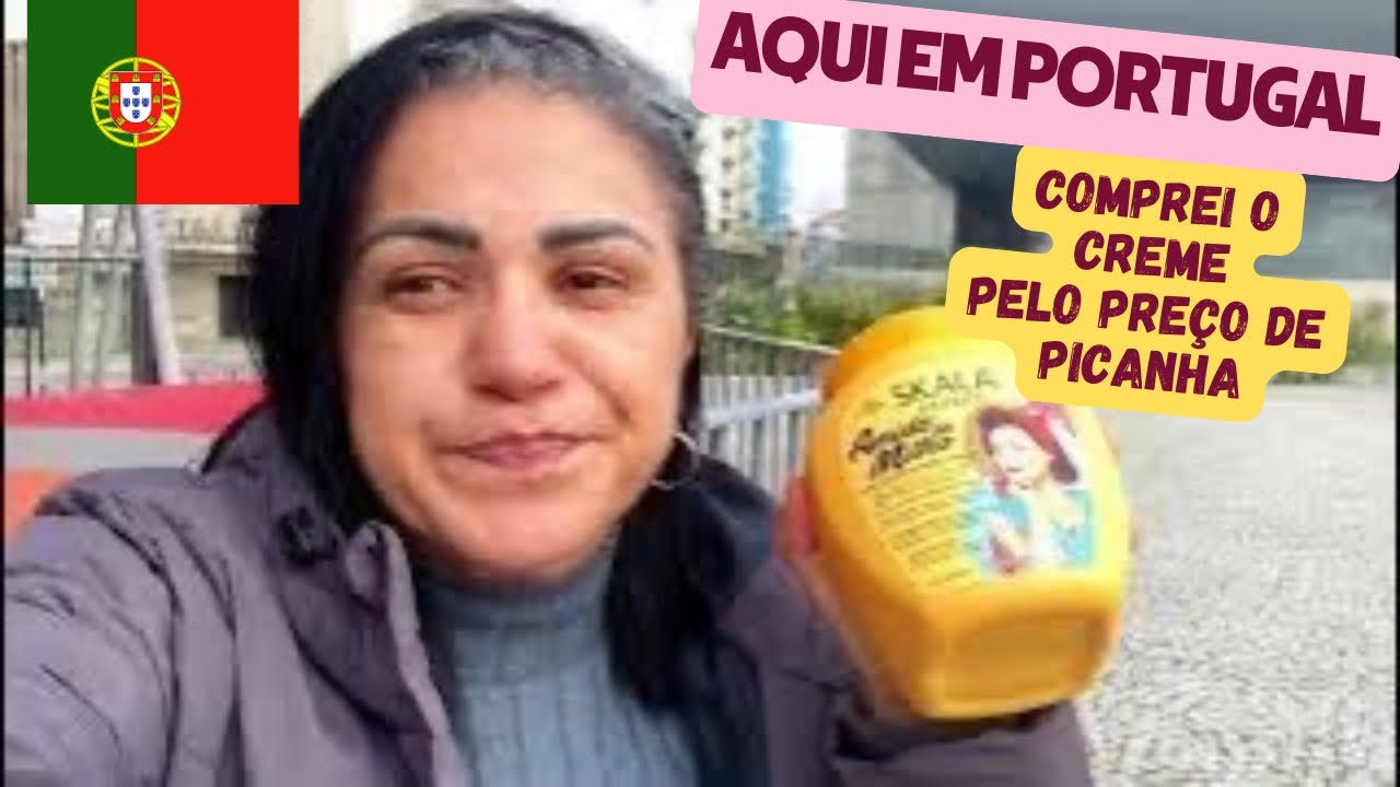 AQUI NA EUROPA O CREME DE CABELO É O PREÇO DA PICANHA #Vlog #Viral #FYP #europe #portugal #brasil 