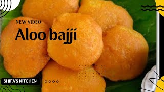 ALOO BAJJI// POTATO CRISPY BAJJI// aloo bajji recipes//
