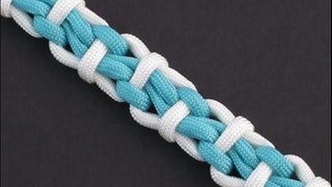 How to Make a Glerá River Bar (Paracord) Bracelet by TIAT
