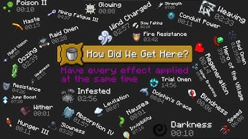 How Did We Get Here in Minecraft 1.21 is insane (6 new effects)