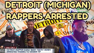 Detroit Rappers Arrested — Multiple Cases Shake the Hip-Hop Scene in Michigan