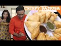 Train Samosa Recipe tips to make it Crispy & make Chatpata Spicy Samosa Chaat enjoy with Gulabjamun
