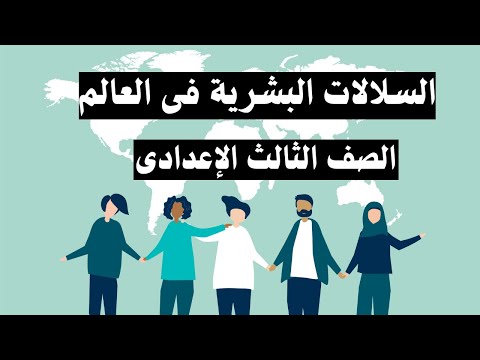 السلالات البشرية فى العالم جغرافيا الصف الثالث الاعدادى 