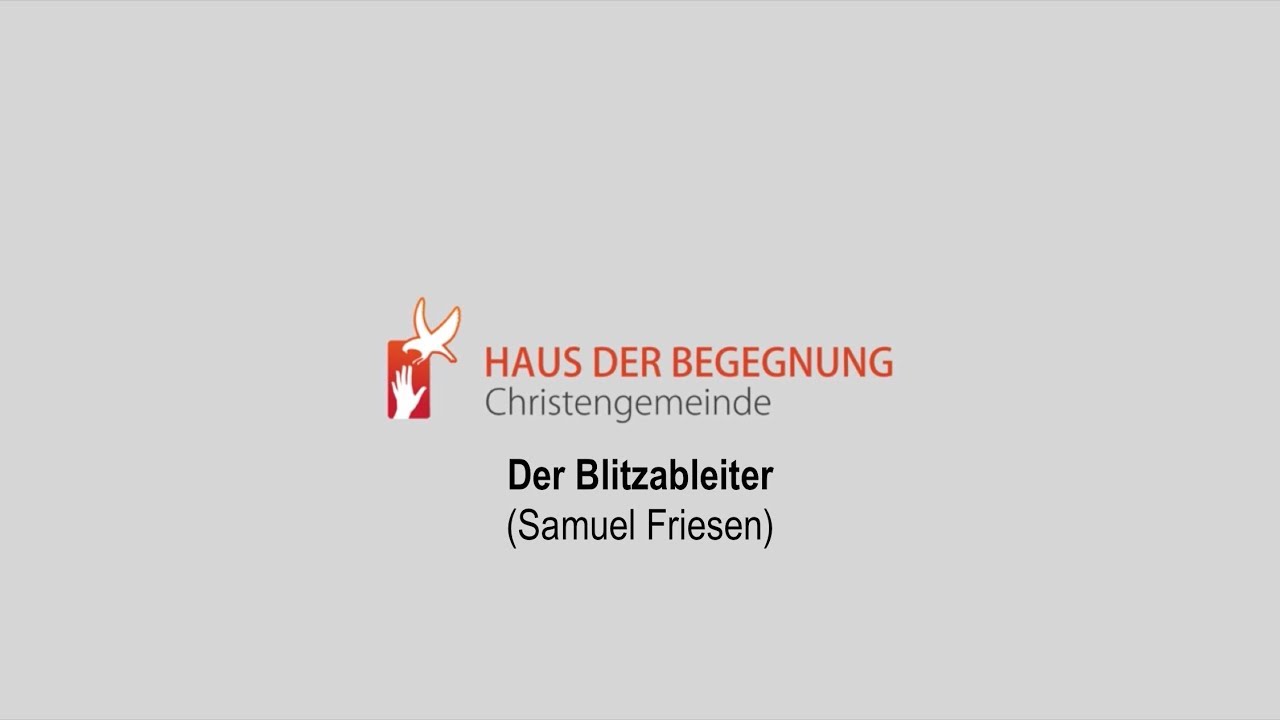 Haus Der Begegnung Der Blitzableiter