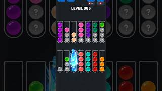 Ball Sort Puzzle nível 665#dificil #games #androidgameszone #puzzle #level #gaming #colors #gameplay