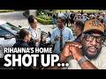 "Female Arrested After More Than 10 Rounds Were Fired..." Rihanna's Home Shot Up WHile She Was There