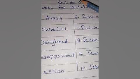 English Dictation Class 4th lecture#9