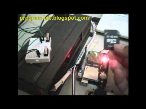 Data Logging on PLC (Programmable Logic Controller) using Arduino