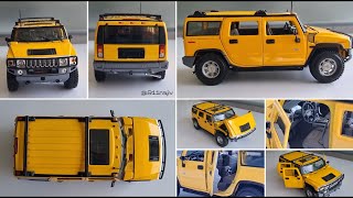 Hummer H2 Model Car | Diecast SUV | 1:18 Scale | Maisto 🔥