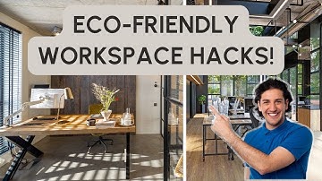 Work Smarter, Live Greener! 🌍 Sustainable Office Design Tips