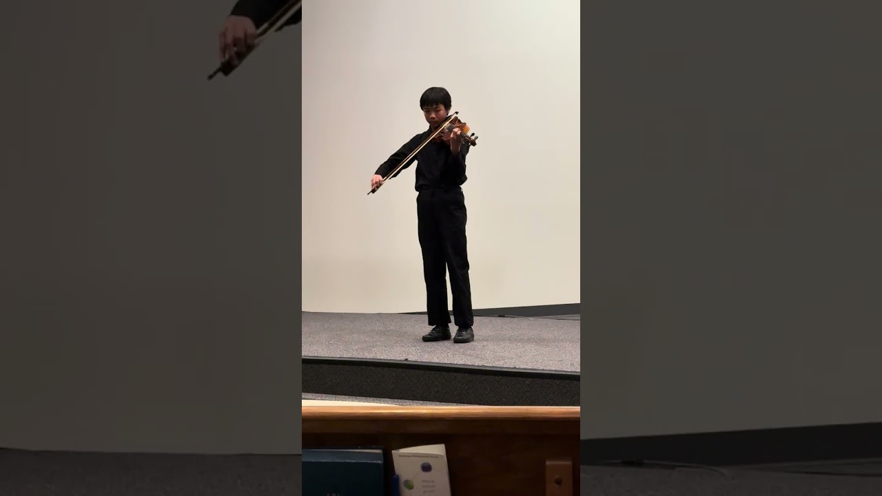 2025 Spring Recital - Concerto in A Minor [Beriot]