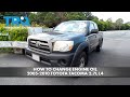 How to Change Engine Oil 2005-2010 Toyota Tacoma 27L L4