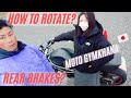 [Full English CC] Motorcycle Training: How to rotate - by Rank B, Motogymkhana Rider JAPAN